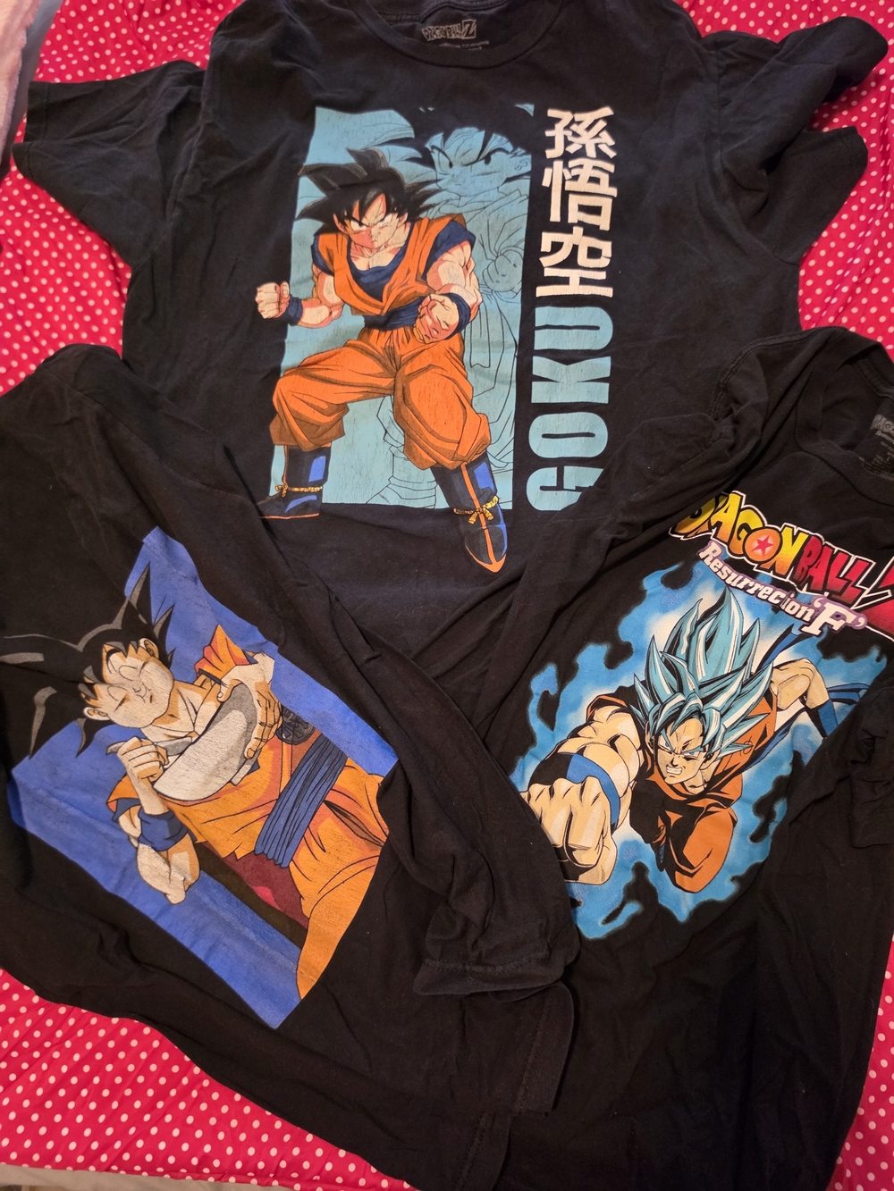 Dragon Ball Z Goku Graphic Tee - Black & Orange